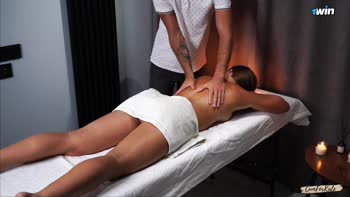 CumForKate's Tan-Lined Temptation: Spa Masseur's Surprising Service