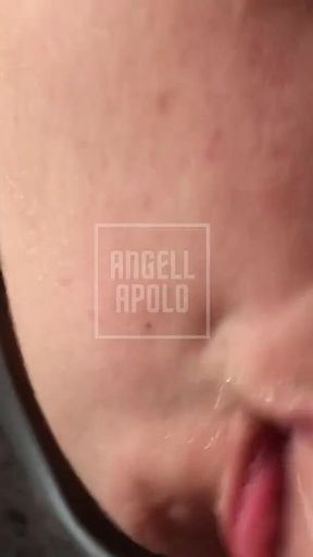 Blowjob with Male Squirt. My Wife Sucked Me in the Morning with Her Velvet Mouth