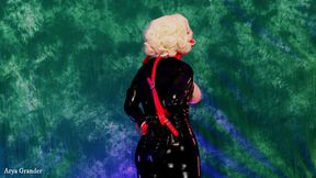 Bondage Gag MILF in Latex FREE porn video