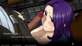 NTR Office, Blowjob with finale in mouth