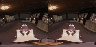 Hu Tao Takes Care of You with a Hands Free BJ