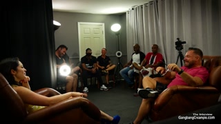 Petra leaves home to get fucked by the whole crew