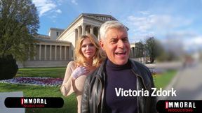 Watch Victoria Zdrok Scream Until Orgasm On Dan's Cock!