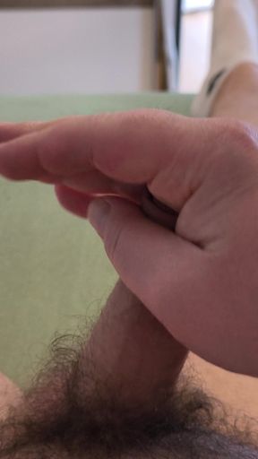 Hairy Little Cock Toyed