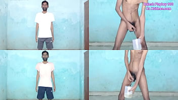 Rajesh Playboy 993 Two Pissing in the Jar Golden Shower Naked Big Cock Foreskin Uncut Dick