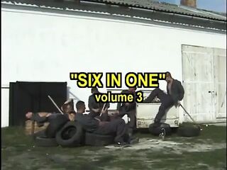 Sexy blond gets screwed by multiple lads