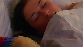 Hot Brunette Ashley Blue Blows And Swallows