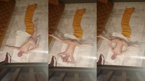 becci was perving on me stretching naked so i decided to give them an even better view ?