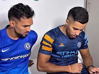 Bros playing after the game
