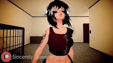 FUTANARI Personal Trainer Stretching till she moans (ANAL) VRChat