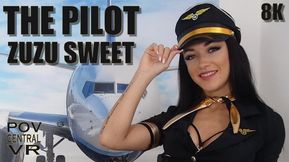 Zuzu Sweet will be your pilot, and you be her fucker