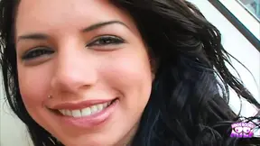 Two fiery babes please one lucky guy in hot threesome