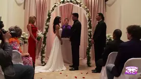 Fabulous slim chick spreads her legs for a huge cock