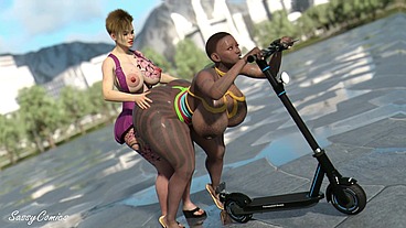Naive Village Girl Anal Fucked in exchange for a scooter ride - sassycomics