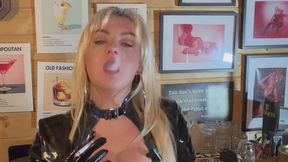 Humiliation why you watch me smoke