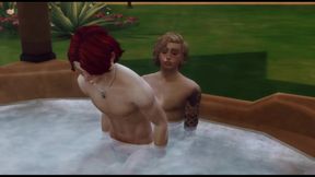 Sims 4 Jacuzzi Sex: Wicked Whims Water Fun With Gay Animation Couples