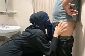 Naked Girl Masturbating in the Bathroom