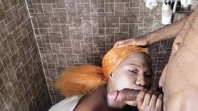 Lagos House Wife Cheating on Her Husband with the Driver and Get Fucked Raw Without Condom