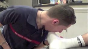 Beautiful Scally boy fucked by master in sneaker