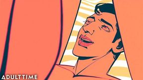 ADULT TIME Bambi Fontaine's Midnight Stories Candy's Explosive Anal Creampie