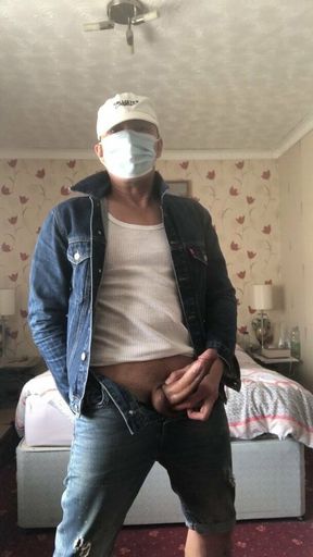 With my new jacket