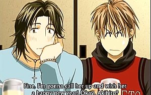 Hentai gay twink bareback fucked with his handsome man