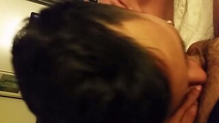 Chaser Blowing Small Chub Cock