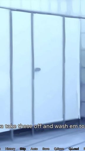 Hazelnut Latte: Slutty Futa Barista Is Giving Head in the Toilet Ended with Big Cum Explosion in the Mouth - Episode 1