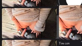 StepSister seduces me with her pantyhose &mdash;  pulls them up and lets me cum