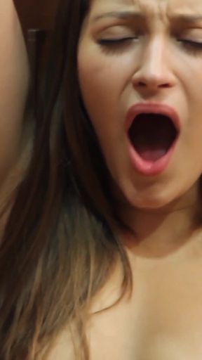 A lesbian with small boobs can&#039;t help but fantasize about her lady friend
