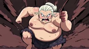 Ai Athletic Women in Cartoon Scenes