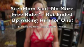 Step mother gives seductive junior a free ride on her big ass