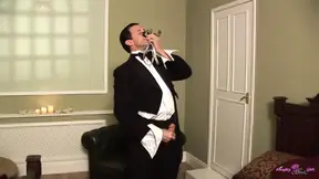 Rich ebony babe sucks hard cock before riding it cowgirl style