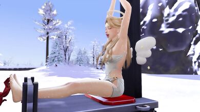 Angel vs Demon - Tickle Torment in the Blizzard