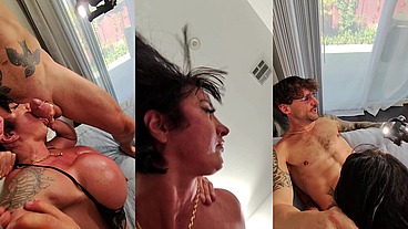 THE HARDCORE THREESOME OF SEXY MILF CHERRY DEVIVRE