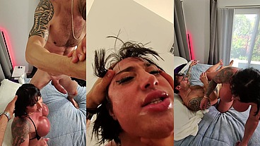 THE HARDCORE THREESOME OF SEXY MILF CHERRY DEVIVRE