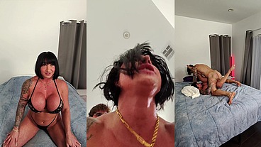 THE HARDCORE THREESOME OF SEXY MILF CHERRY DEVIVRE