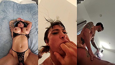 THE HARDCORE THREESOME OF SEXY MILF CHERRY DEVIVRE