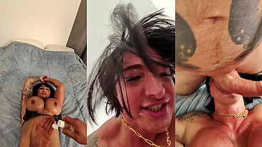 THE HARDCORE THREESOME OF SEXY MILF CHERRY DEVIVRE