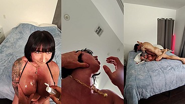 THE HARDCORE THREESOME OF SEXY MILF CHERRY DEVIVRE