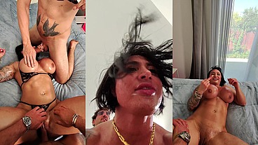 THE HARDCORE THREESOME OF SEXY MILF CHERRY DEVIVRE
