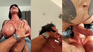 THE HARDCORE THREESOME OF SEXY MILF CHERRY DEVIVRE