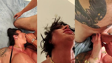 THE HARDCORE THREESOME OF SEXY MILF CHERRY DEVIVRE