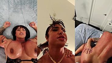 THE HARDCORE THREESOME OF SEXY MILF CHERRY DEVIVRE