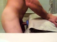 Hunk Humps Pillow to Hands-Free Orgasm