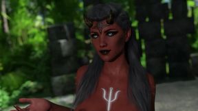 MILF Demon Queen Sucked My Cock DRY - Completed Her Dark Ritual!