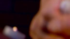 ”Slave Duke Rivers splashes his sexy cum from his swollen balls”