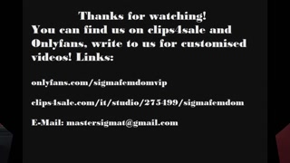Sigma Femdom - Orchidea Blu &amp; Denise VS My Balls
