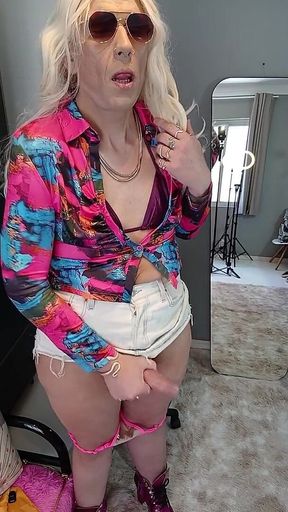 My Tanned Ass, Jerking off and Cumming