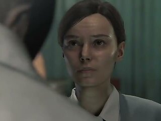 Resident Evil 9: Leon SHAVED nude mod, scene 2